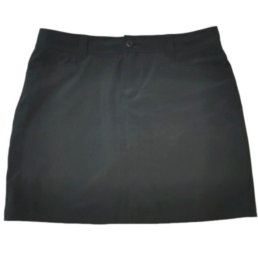 Eddie Bauer Black Hiking Skorts Size 8 EUC #7007
